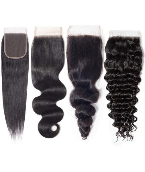 4x4 lace closure virgin brazilian human hair middle three part closure straight body loose deep wave curly natural color 8188944229, Black
4x4 lace closure virgin brazilian human hair middle three part closure straight body loose deep wave curly natural color 8188944229, Black