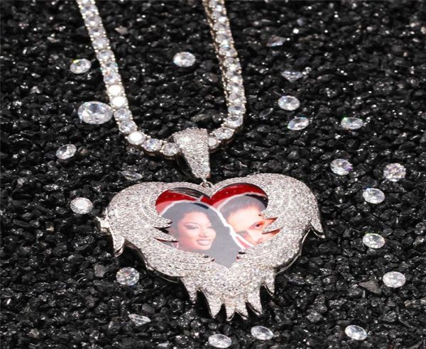 hip hop iced out love shape flip custom po pendant personality creativity diy necklace with rope chain8545142, Silver
hip hop iced out love shape flip custom po pendant personality creativity diy necklace with rope chain8545142, Silver