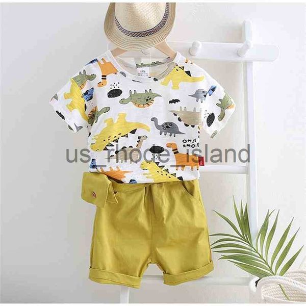 t-shirts summer fashion 2 3 4 5 6 7 8 10 12years cartoon animal print t-shirt + shorts handsome 2 pcs cotton sets for kids baby boys 210625, Blue
t-shirts summer fashion 2 3 4 5 6 7 8 10 12years cartoon animal print t-shirt + shorts handsome 2 pcs cotton sets for kids baby boys 210625, Blue