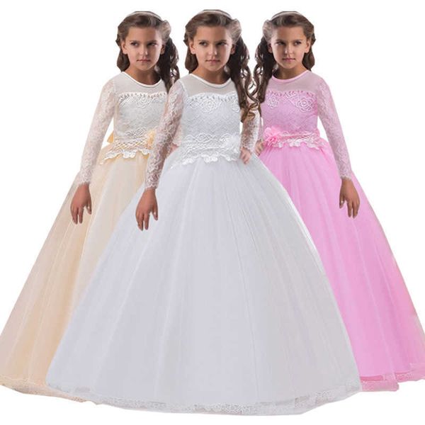 girl's dresses wedding dress for girls elegant white bridesmaid lace flower long sleeve tutu evening gowns bow girl party dresses 8 12, Red;yellow
girl's dresses wedding dress for girls elegant white bridesmaid lace flower long sleeve tutu evening gowns bow girl party dresses 8 12, Red;yellow
