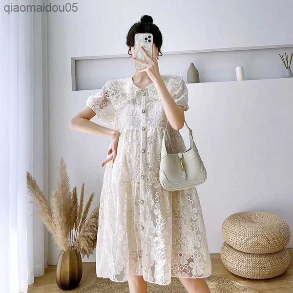 2022 lovely maternity organza embroidered diamond dded baby collar sweet fresh dress l230712, White
2022 lovely maternity organza embroidered diamond dded baby collar sweet fresh dress l230712, White