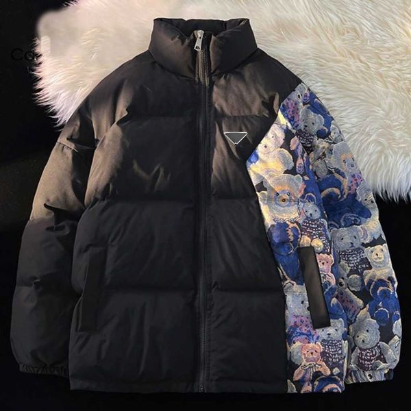 autumn and winter men's stand collar printed short down jacket, white duck down filled fluffy, soft and warm, printed patchwork fashion, Black
autumn and winter men's stand collar printed short down jacket, white duck down filled fluffy, soft and warm, printed patchwork fashion, Black