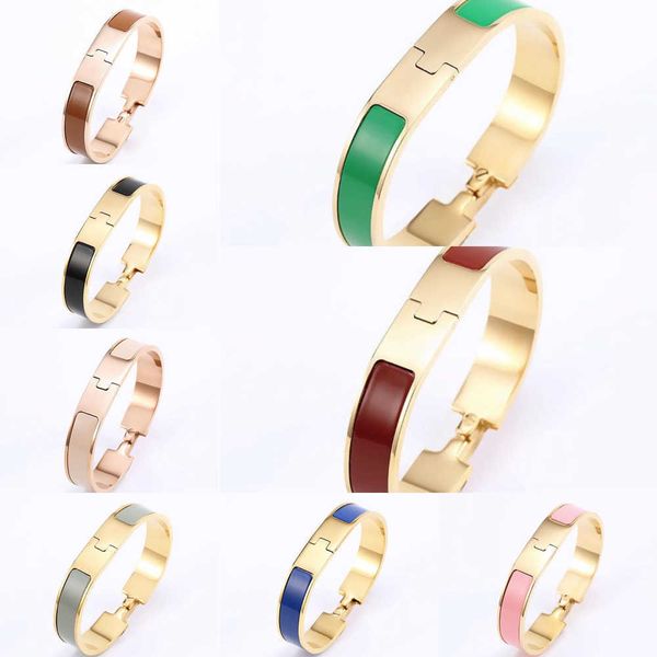 luxury bracelet her max designer h letter bangle luxury enamel men and women fashion bracelets famous everyday accessories party wedding val, Black
luxury bracelet her max designer h letter bangle luxury enamel men and women fashion bracelets famous everyday accessories party wedding val, Black
