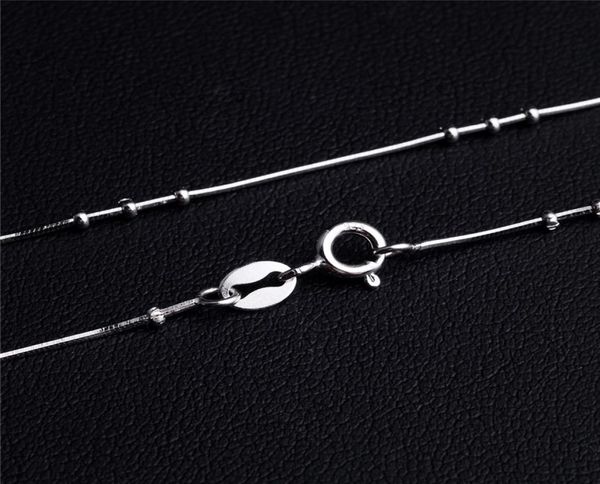 real 925 sterling silver chain with little ball beads jewelry necklace chains for women girls4681095
real 925 sterling silver chain with little ball beads jewelry necklace chains for women girls4681095