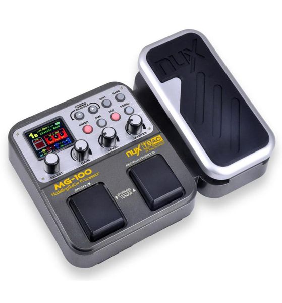nux mg100 guitar pedal multi effects pedal 58 effect models 20 seconds loop drum machine 8 effects played simultaneously1864648
nux mg100 guitar pedal multi effects pedal 58 effect models 20 seconds loop drum machine 8 effects played simultaneously1864648
