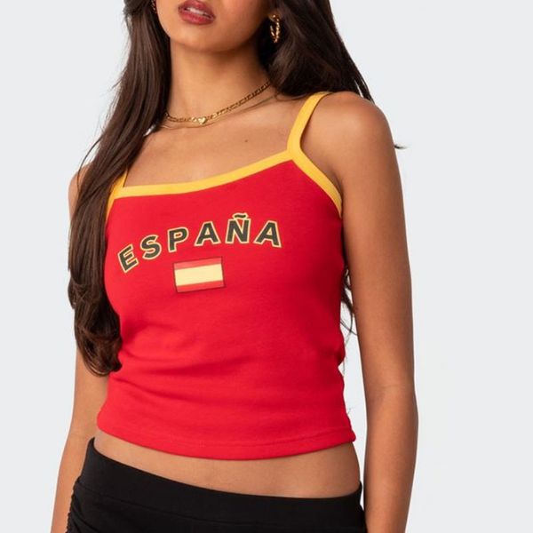 women's tanks camis summer backless camisole cute espana graphic print tank female fairy vintage crop aesthetic women's t-shirt y, White
women's tanks camis summer backless camisole cute espana graphic print tank female fairy vintage crop aesthetic women's t-shirt y, White