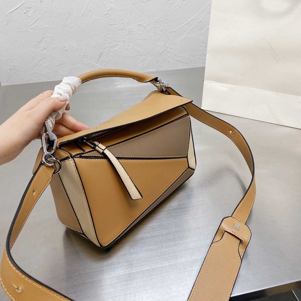 large bags loewz designer one bag beach spain girl shoulder classical geometry small handbag puzzle medium leather mini messenger women'