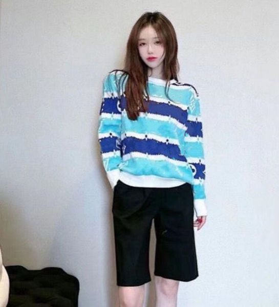 new women's sweaters casual fashion crew neck knitwear women brandlv designer sweaters, White;black
new women's sweaters casual fashion crew neck knitwear women brandlv designer sweaters, White;black