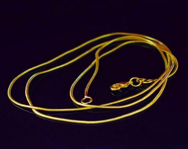 1.2mm 18k gold plated smooth chain necklace lobster clasps chain wedding party jewelry size 1.2mm 16inch --- 30inch whosales price5466418, Silver
1.2mm 18k gold plated smooth chain necklace lobster clasps chain wedding party jewelry size 1.2mm 16inch --- 30inch whosales price5466418, Silver