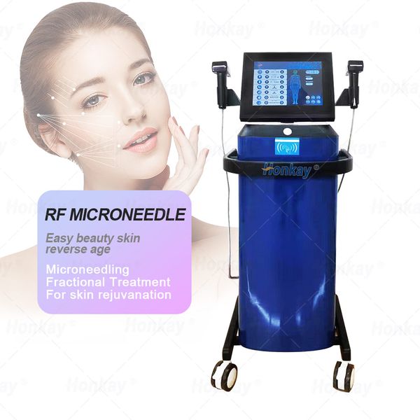 high-end two handles rf fractional microneedle machine radio frequency skin tightening face lifting acne scars stretch marks removal beauty
high-end two handles rf fractional microneedle machine radio frequency skin tightening face lifting acne scars stretch marks removal beauty