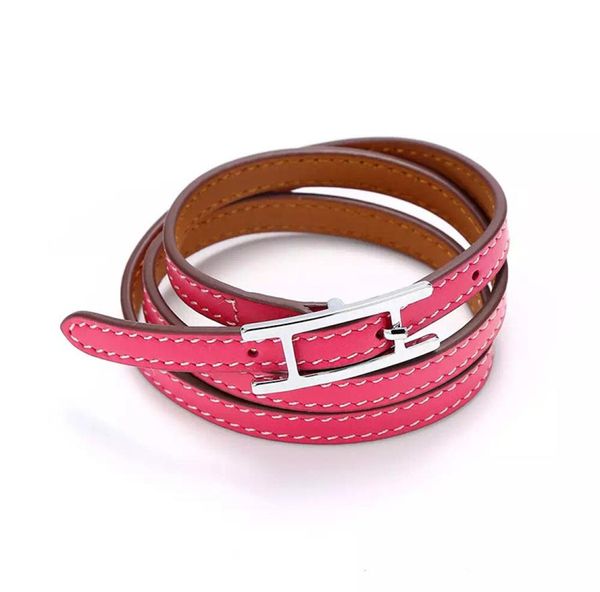 jewelry whole h belt buckle three layer leather bracelet kell bracelet h letter leather bangles men and women bracelet8760430, Black
jewelry whole h belt buckle three layer leather bracelet kell bracelet h letter leather bangles men and women bracelet8760430, Black