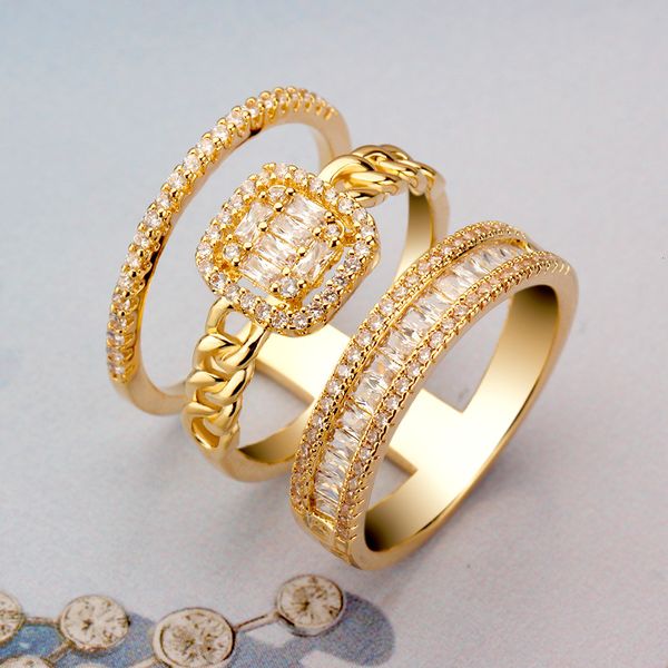 wedding rings trendy 3 bands big rings bold statement for women luxury cubic zircon finger rings beads charm ring bohemian beach jewelry 230, Slivery;golden
wedding rings trendy 3 bands big rings bold statement for women luxury cubic zircon finger rings beads charm ring bohemian beach jewelry 230, Slivery;golden