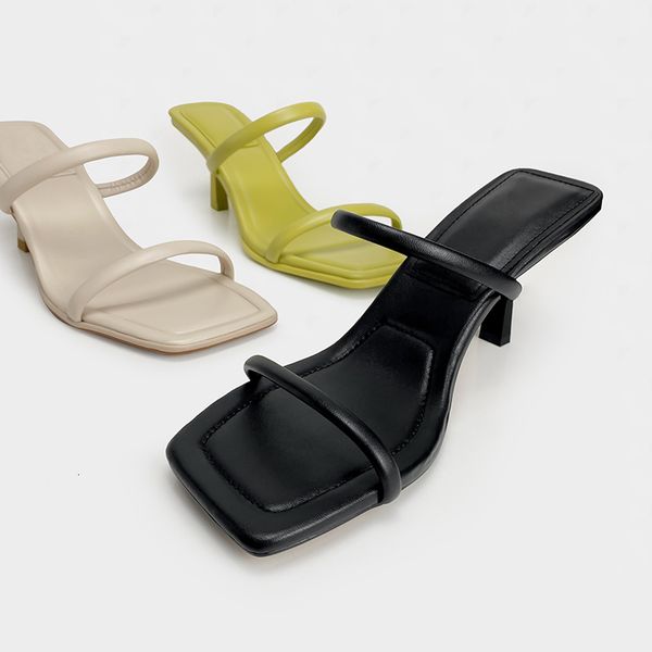 sandals women's summer medium foot slider square foot slider casual leather slim high heels luxury brand shoes fashion rome 230713, Black
sandals women's summer medium foot slider square foot slider casual leather slim high heels luxury brand shoes fashion rome 230713, Black