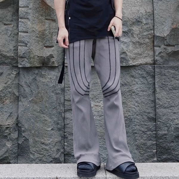 men's pants y2k knitted striped casual baggy pants high street straight patchwork loose drawstring trousers oversized men's cargos, Black
men's pants y2k knitted striped casual baggy pants high street straight patchwork loose drawstring trousers oversized men's cargos, Black