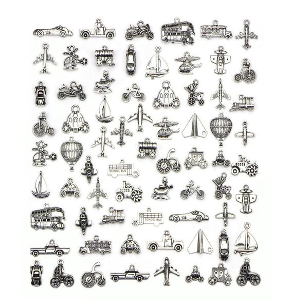 mixed 70 designs retro silver color traffic transportation pendant fitting vehicle ship aircraft charms diy jewelry accessories 709421343, Black
mixed 70 designs retro silver color traffic transportation pendant fitting vehicle ship aircraft charms diy jewelry accessories 709421343, Black