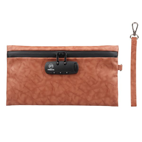 Smoking Accessory Smell Proof Bag with Lock PU Leather Activated Carbon Barrier Travel Bag Case for Medication, Herbs, Spice, Perfume
Smoking Accessory Smell Proof Bag with Lock PU Leather Activated Carbon Barrier Travel Bag Case for Medication, Herbs, Spice, Perfume