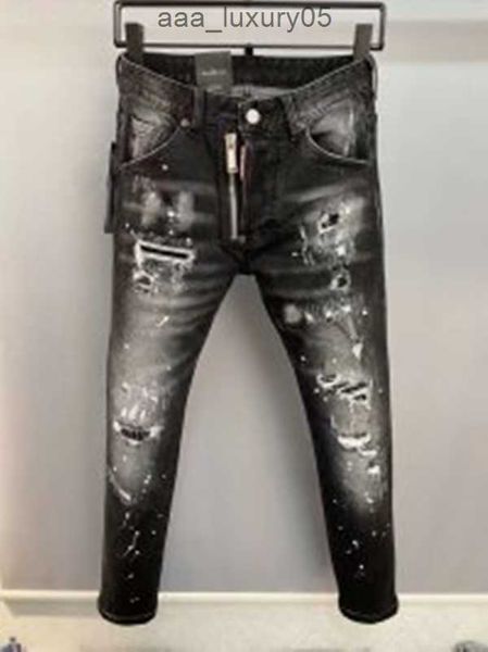 2023 new men jeans hole light blue dark gray italy brand man long pants trousers streetwear denim skinny slim straight biker jean for to dsq
2023 new men jeans hole light blue dark gray italy brand man long pants trousers streetwear denim skinny slim straight biker jean for to dsq
