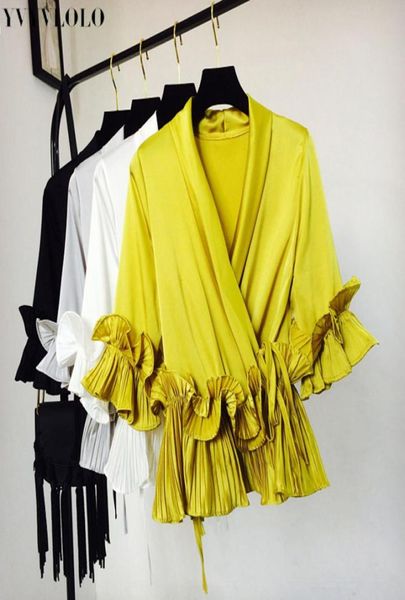 yvyvlolo solid ruffles patchwork mujer womens and blouse 2018 new vneck chiffon sashes shirts female women clothing2022319, White
yvyvlolo solid ruffles patchwork mujer womens and blouse 2018 new vneck chiffon sashes shirts female women clothing2022319, White