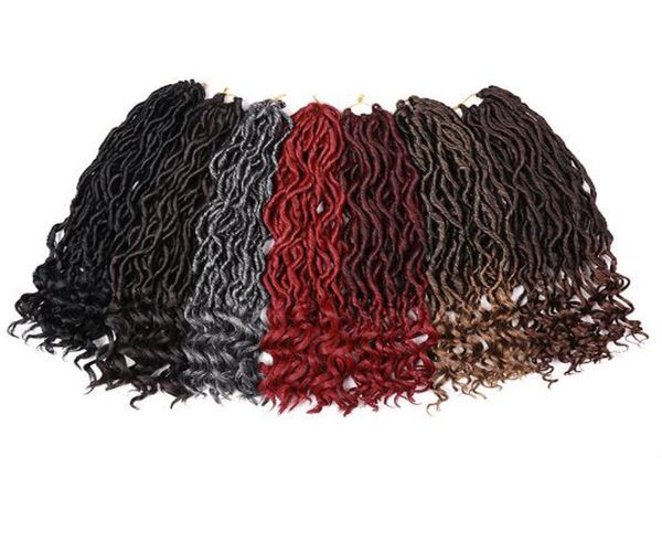 5pcs curly faux locs crochet hair deep wave braiding hair with curly ends crochet goddess locs synthetic braids hair extensions 188627239, Black
5pcs curly faux locs crochet hair deep wave braiding hair with curly ends crochet goddess locs synthetic braids hair extensions 188627239, Black