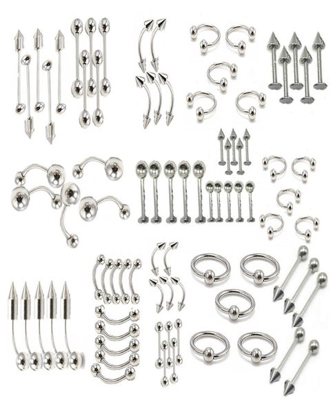 retro style steel ring85pcslot body piercing jewelry fashion belly button rings whole tongue ring eyebrow lip labret ba4607942, Silver
retro style steel ring85pcslot body piercing jewelry fashion belly button rings whole tongue ring eyebrow lip labret ba4607942, Silver