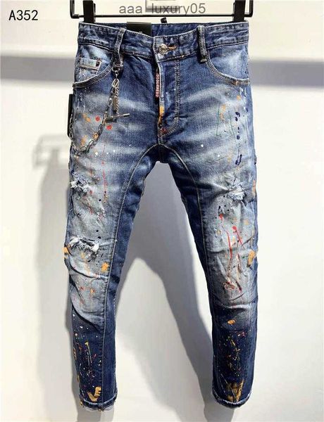 jeans ss20 new quality brand designer men denim cool guy embroidery pants fashion holes trousers italy 2 s tdl dsquare d2 dsqs dsq2s mb07, Blue
jeans ss20 new quality brand designer men denim cool guy embroidery pants fashion holes trousers italy 2 s tdl dsquare d2 dsqs dsq2s mb07, Blue