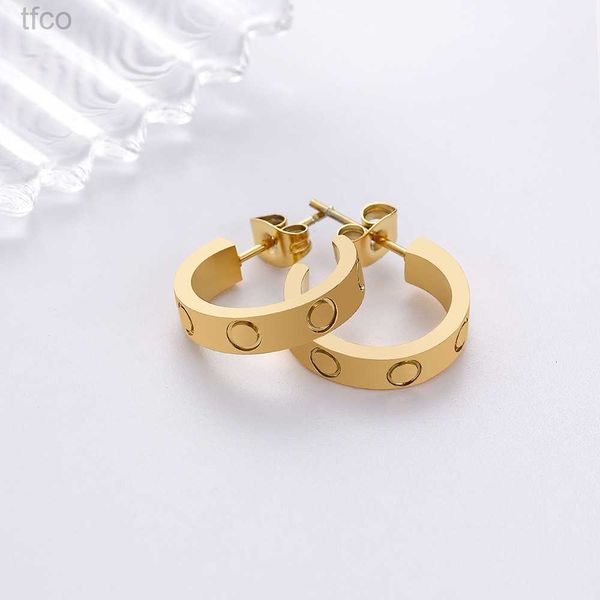 high edition ear cuff charms love earrings for women girls ladies stud piercing jewelry engraved titanium steel gift designer jewelry, Golden;silver
high edition ear cuff charms love earrings for women girls ladies stud piercing jewelry engraved titanium steel gift designer jewelry, Golden;silver