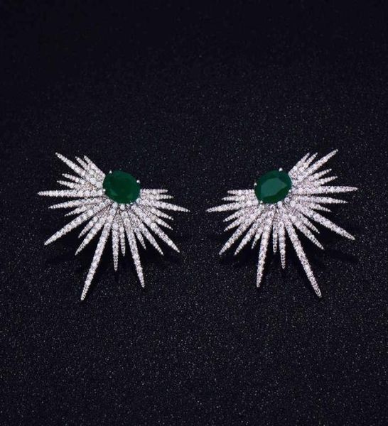 godki brand popular luxury crystal zircon stud spark shape flower earrings fashion jewelry for women7141855, Golden
godki brand popular luxury crystal zircon stud spark shape flower earrings fashion jewelry for women7141855, Golden
