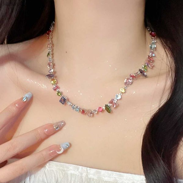 sweet candy color crystal zircon peach love heart water drop geometric chains choker necklaces for women wedding party jewelry l230704, Silver
sweet candy color crystal zircon peach love heart water drop geometric chains choker necklaces for women wedding party jewelry l230704, Silver