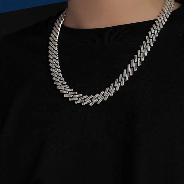 moissanite hip hop jewelry sliver miami cuban link chain, Silver
moissanite hip hop jewelry sliver miami cuban link chain, Silver