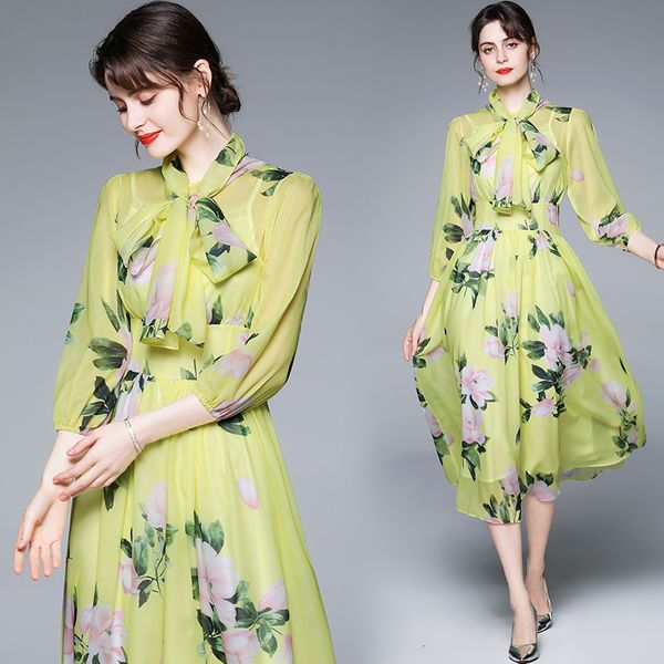 urban dresses dropship spring summer fall floral print bow tie neck scarf 34 sleeve empire waist women ladies party casual beach midi dress, White;black
urban dresses dropship spring summer fall floral print bow tie neck scarf 34 sleeve empire waist women ladies party casual beach midi dress, White;black