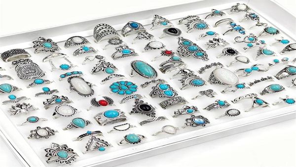 band rings 50 100pcss lot vintage boho blue stone turquoise for women whole mix styles ethnic finger ring set jewelry party gifts 2107440, Silver
band rings 50 100pcss lot vintage boho blue stone turquoise for women whole mix styles ethnic finger ring set jewelry party gifts 2107440, Silver