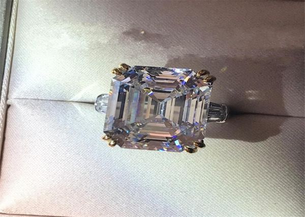 vecalon engagement promise ring 925 sterling silver asscher cut 6ct 5a cz luxury wedding band rings for women bridal jewelry2340566, Slivery;golden
vecalon engagement promise ring 925 sterling silver asscher cut 6ct 5a cz luxury wedding band rings for women bridal jewelry2340566, Slivery;golden