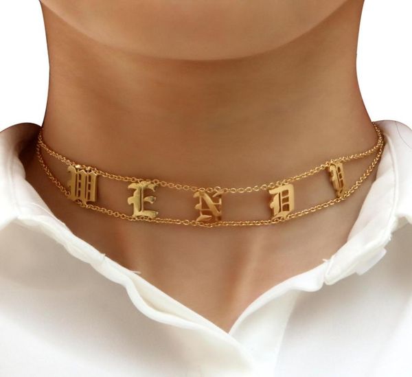wholeduoying old english choker personalized name plate necklace gothic choker dainty chic jewelry fascinating necklace for e2428242, Silver
wholeduoying old english choker personalized name plate necklace gothic choker dainty chic jewelry fascinating necklace for e2428242, Silver
