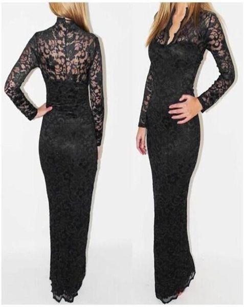3 colors celebrity new womens long sleeve v neck lace club evening party long maxi dress dk0611gc 4508065, Black;pink
3 colors celebrity new womens long sleeve v neck lace club evening party long maxi dress dk0611gc 4508065, Black;pink