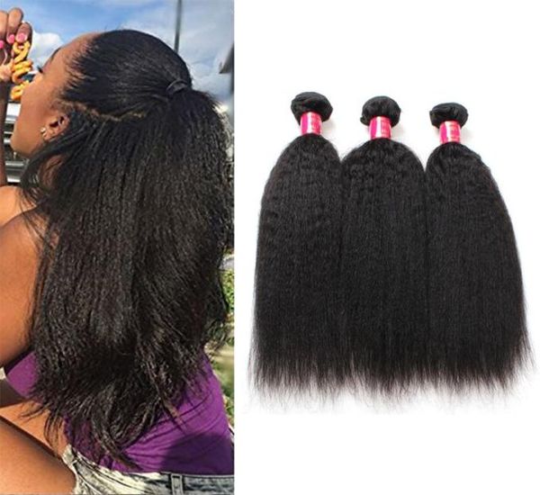 brazilian kinky straight human hair weave bundles 8a unprocessed peruvian malaysian indian italian coarse afro yaki straight hair 7474430, Black
brazilian kinky straight human hair weave bundles 8a unprocessed peruvian malaysian indian italian coarse afro yaki straight hair 7474430, Black
