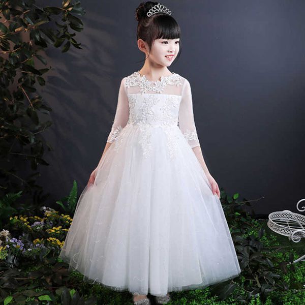 girl's dresses baby girls lace embroidery dress kids white wedding high-end dress flower vestidos long party princess dress girls cloth, Red;yellow
girl's dresses baby girls lace embroidery dress kids white wedding high-end dress flower vestidos long party princess dress girls cloth, Red;yellow