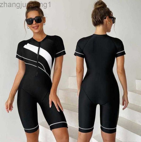 2023 designer bikini sports one-piece swimsuit for women 2023 new swimsuit short sleeve swimsuit for women iving suit fashion, White;black
2023 designer bikini sports one-piece swimsuit for women 2023 new swimsuit short sleeve swimsuit for women iving suit fashion, White;black
