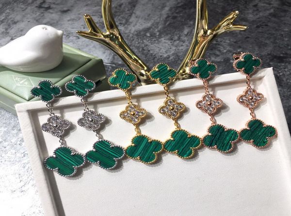 2020 luxury jewelry four leaf clover flower natural shellagatemalachite stud earrings for girls gift 9145512, Silver
2020 luxury jewelry four leaf clover flower natural shellagatemalachite stud earrings for girls gift 9145512, Silver