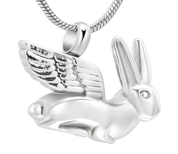 cremation pendant keepsake necklace ashes holder stainless steel rabbit with angel wings urn funeral memorial jewelry3623145, Silver
cremation pendant keepsake necklace ashes holder stainless steel rabbit with angel wings urn funeral memorial jewelry3623145, Silver