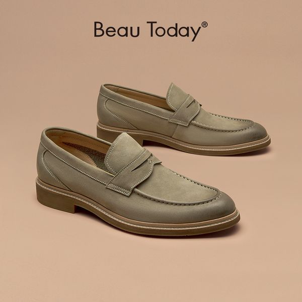 dress shoes beautoday penny loafers men genuine leather round toe slip-on gentleman formal business flats dress wedding shoes handmade 50074, Black
dress shoes beautoday penny loafers men genuine leather round toe slip-on gentleman formal business flats dress wedding shoes handmade 50074, Black