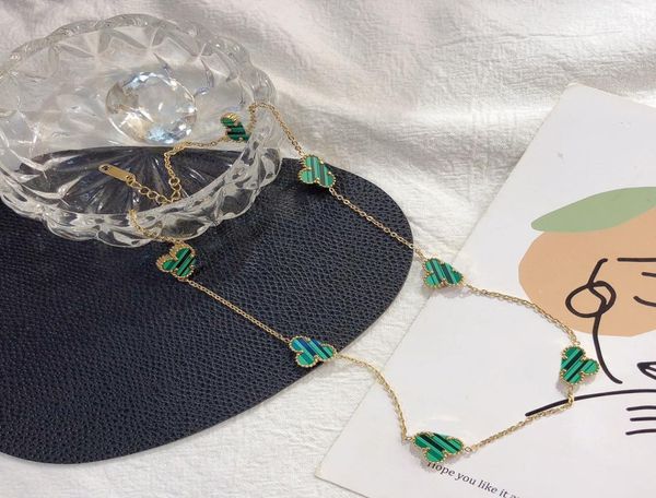new style designer women necklace choker chain 18k gold plated stainless steel necklaces seven flowers pendant wedding jewelry acc5745498, Silver
new style designer women necklace choker chain 18k gold plated stainless steel necklaces seven flowers pendant wedding jewelry acc5745498, Silver