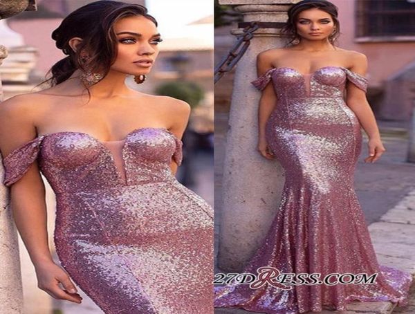 pink sequins memaid prom evening dress 2019 shinny formal patry gown off shoulder pageant gown custom made3239335, Black 
pink sequins memaid prom evening dress 2019 shinny formal patry gown off shoulder pageant gown custom made3239335, Black
