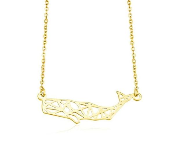 senfai new arrival cutting design copperstainless steel animal origami whale shape hollow pendant necklace choker jewelry party6543005, Silver
senfai new arrival cutting design copperstainless steel animal origami whale shape hollow pendant necklace choker jewelry party6543005, Silver