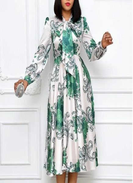 casual dresses women long sleeves printed with bowtie collar pleated high waist midi elegant ladies fashion african vestidos robes3957809, Black;gray
casual dresses women long sleeves printed with bowtie collar pleated high waist midi elegant ladies fashion african vestidos robes3957809, Black;gray