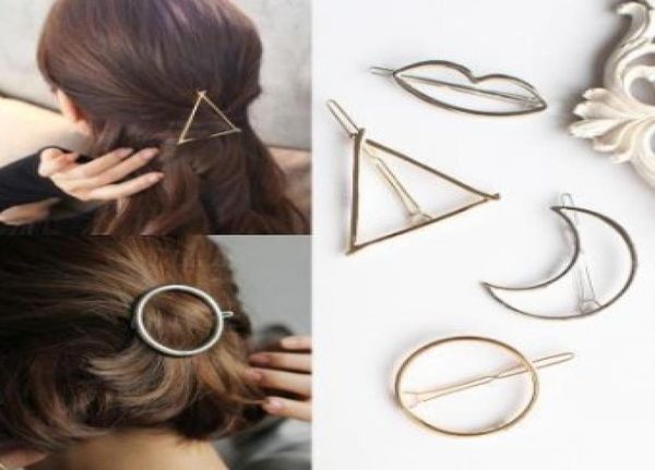 240pcslot goldensliver exaggerate geometric hairpins trianglemoonround hair clip hair care styling accessories tools ha5535505403
240pcslot goldensliver exaggerate geometric hairpins trianglemoonround hair clip hair care styling accessories tools ha5535505403