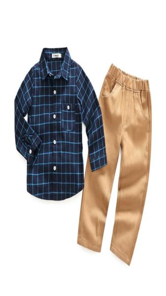 new spring autumn baby boys clothes set kids plaid shirt pants 2pcs boys sets children outfits clothing suit w0987087590, White
new spring autumn baby boys clothes set kids plaid shirt pants 2pcs boys sets children outfits clothing suit w0987087590, White