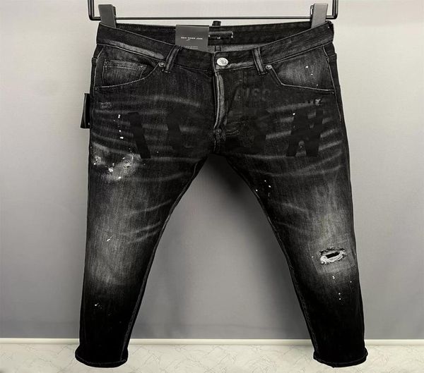dsq2 men wash cool guy jeans black classic fashion man hip hop rock moto mens casual design ripped distressed skinny denim biker d4818659, Blue
dsq2 men wash cool guy jeans black classic fashion man hip hop rock moto mens casual design ripped distressed skinny denim biker d4818659, Blue