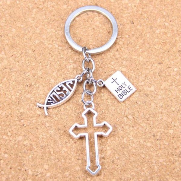 key rings 20pcs fashion diy keychain jesus cross book holy bible pendants men jewelry car key chain souvenir for gift 2303027673948, Slivery;golden
key rings 20pcs fashion diy keychain jesus cross book holy bible pendants men jewelry car key chain souvenir for gift 2303027673948, Slivery;golden