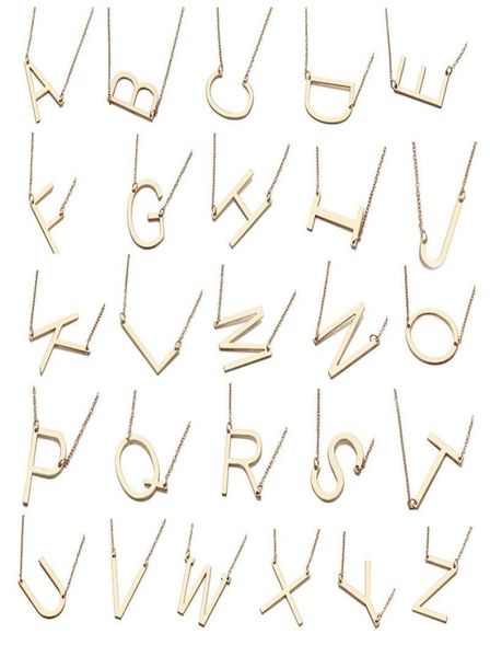 vintage gold color 26 initial letter choker necklace for women personalized az pendant necklace summer jewelry6890865, Silver
vintage gold color 26 initial letter choker necklace for women personalized az pendant necklace summer jewelry6890865, Silver