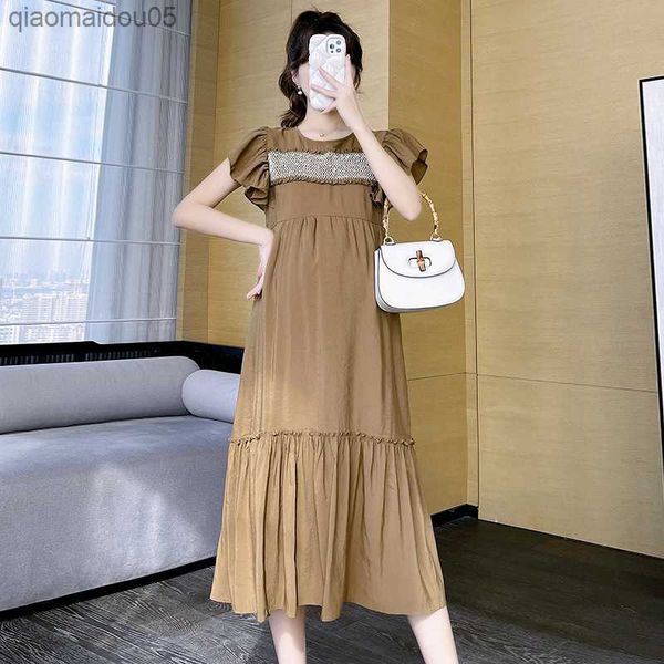 maternity summer dress seaside holiday clothes for pregnant women cute flare sleeve mid-calf patchwork slim pregnancy dresses l230712, White
maternity summer dress seaside holiday clothes for pregnant women cute flare sleeve mid-calf patchwork slim pregnancy dresses l230712, White